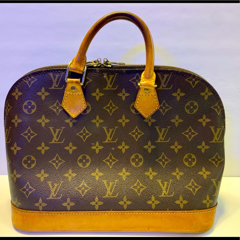 Vintage Louis Vuitton Mono Alma PM Canvas Tote
